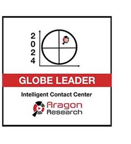 2024 Aragon Research Globe for Intelligent Contact Center Logo