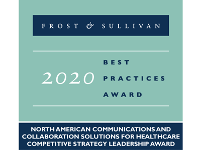 Frost and Sullivan Best Practices Awards 2020