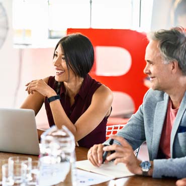 Business team in a meeting