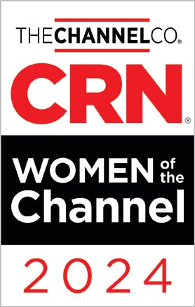 Insignia del premio de CRN Women of the Channel