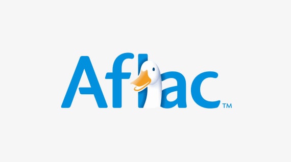 Una imagen del logotipo de Aflac