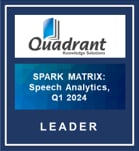 Badge del premio Quadrant Leader